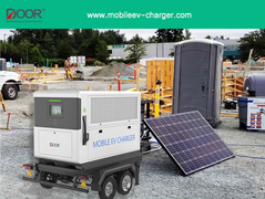 شاحنات السيارات الكهربائية المتنقلة 250A 210KWH CCS1 CCS2 شاحن طوارئ EV المحمول