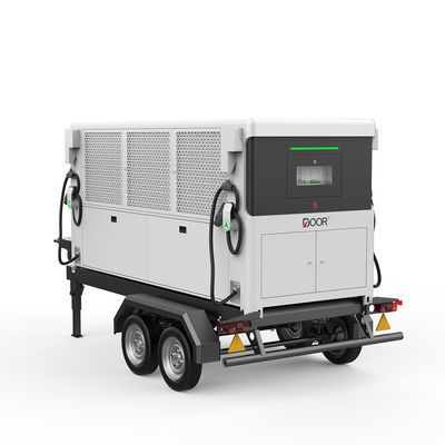 سعر جيد CCS1 CCS2 DC الشاحن المحمول السريع 420kWh محطة شحن السيارات المحمولة تخزين الطاقة الانترنت